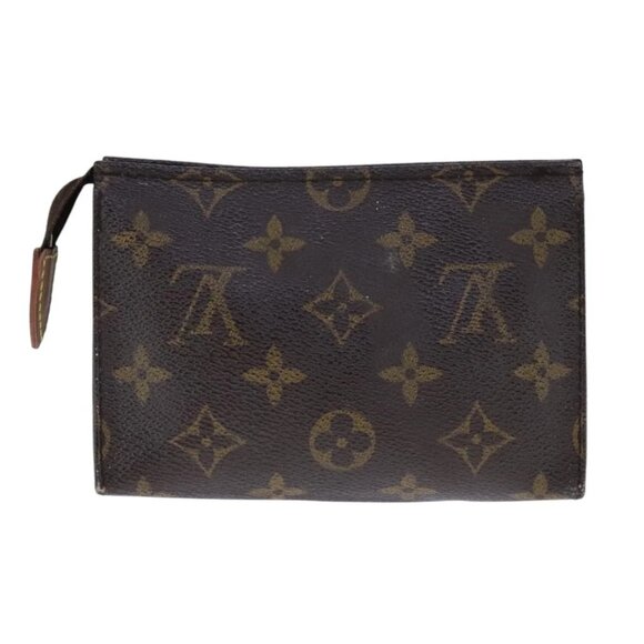 LOUIS VUITTON Monogram Poche Toilette 15 Pouch M47546 LV Auth 106486 - Picture 2 of 16